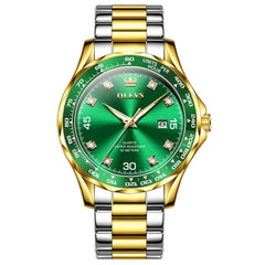 Relógio OLEVS Gota de Cristal (Lançamento 2024)