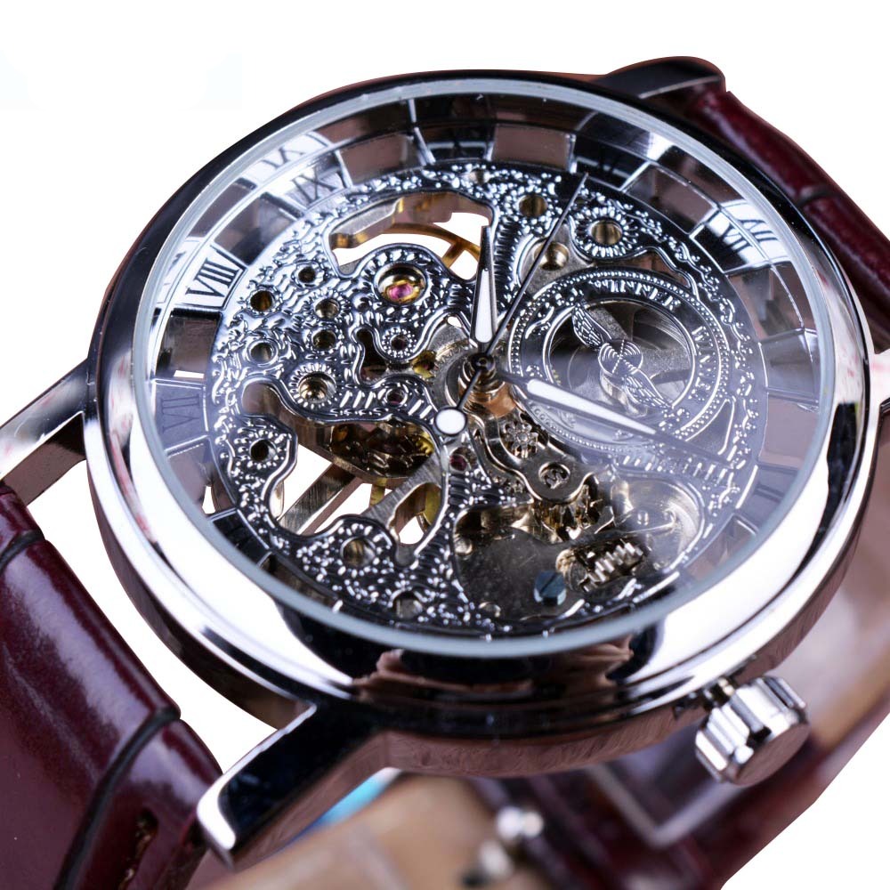 Relógio Royal - Case transparente (Automático)