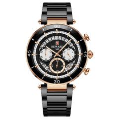 Relógio Charles Morgan - Aço inoxidável