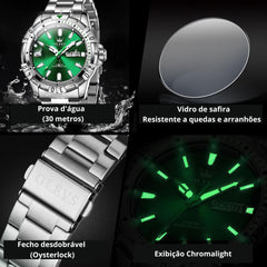 Relógio OLEVS GMT - PREMIUM (Edição limitada)