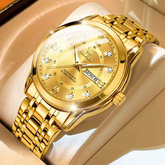 Relógio OLEVS Gold Bright