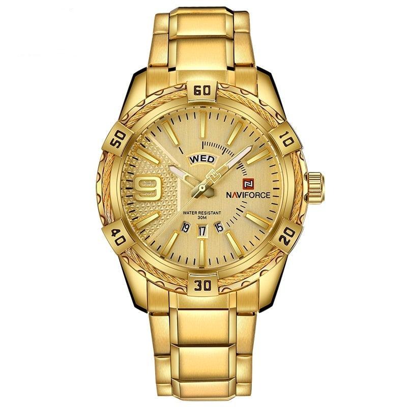 Relógio Luxury Gold - Original 0 jccolecction Modelo 1 