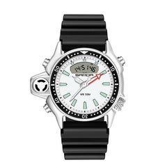 Relógio Masculino SHARK LAND 45 200034143 jccolecction Branco 