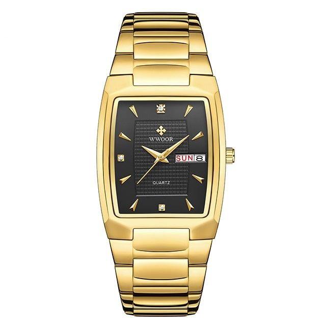 Relógio wwoor Ouro Quartzo - Aço inoxidável 0 jccolecction Modelo 3 